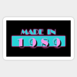 Made In 1989 Sticker